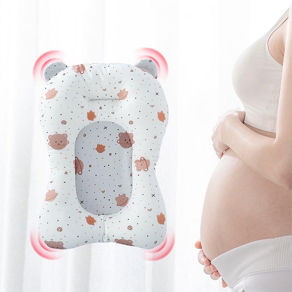 Rabbit Anti-Slip Bear Infant Bathtub Pad Newborn Bath Seat Shower Support Mat Baby Bath Cushion