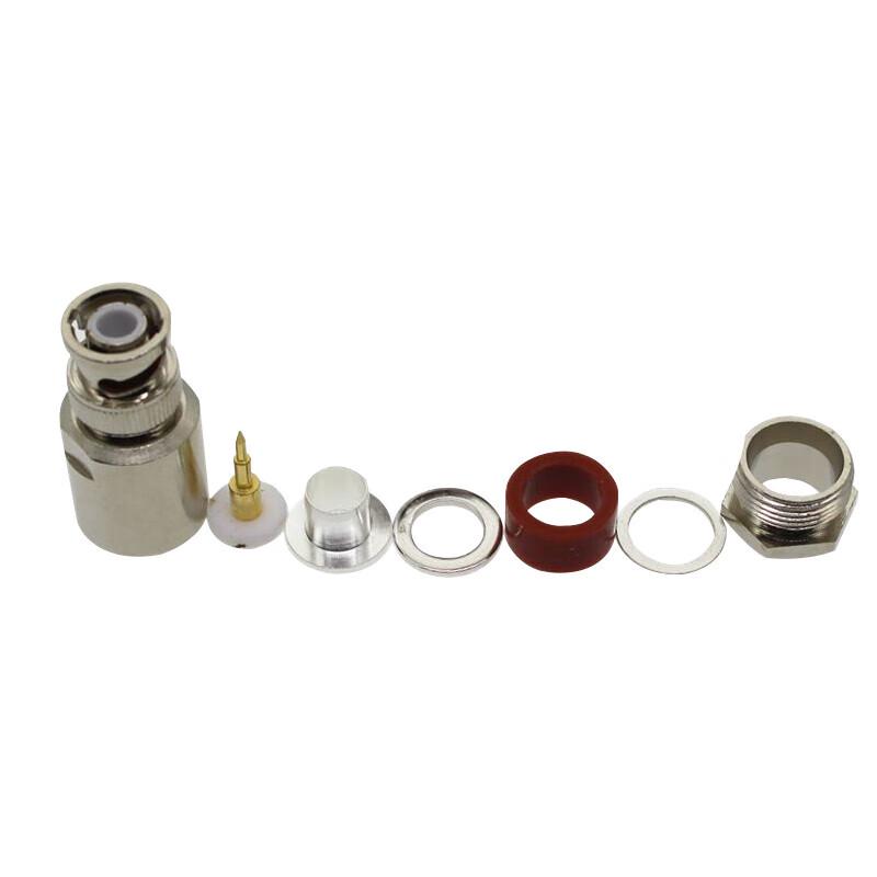 Pure Copper BNC Male Connector for 50-3 Feeder Cable