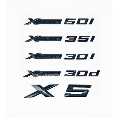 Новый стиль XDrive Алфавитно-цифровой значок на багажник для X5 - 28i 30i 35i 40i 48i 50i 30d Значок полного привода