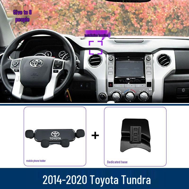 Держатель телефона на консоль Toyota Tundra 07-23, Противоударный кронштейн