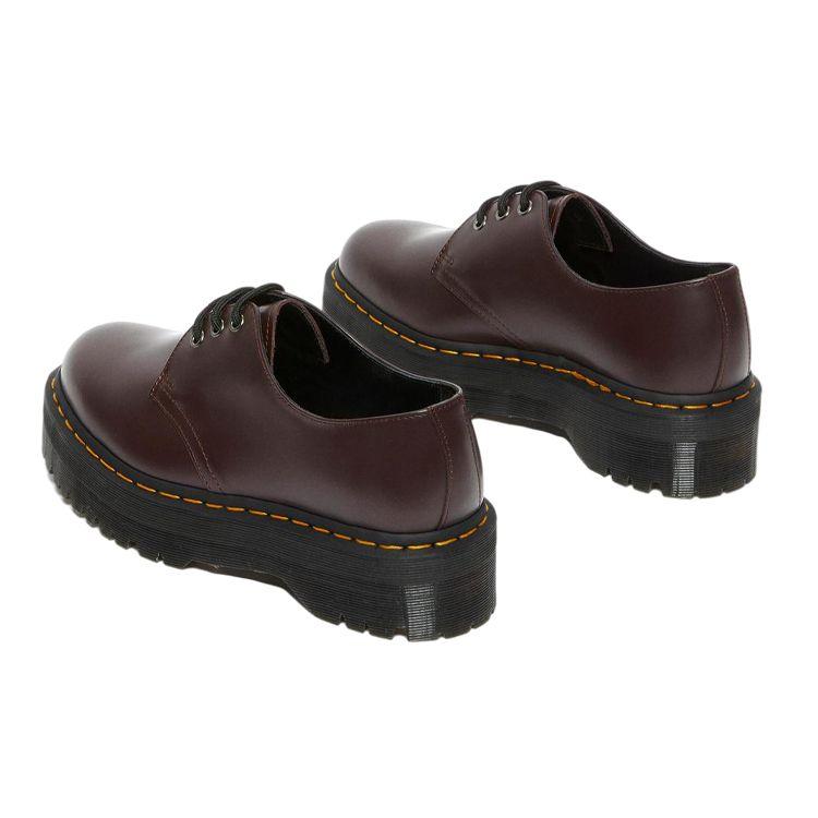 Dr. Martens 1461 Series Leather Round Toe Lace-Up Low Top Platform Shoes Unisex Shoes Burgundy 27332626