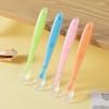 Baby Silicone Soft-Head Feeding Spoon for Infants and Children - Ideal for Soup and Food Supplements