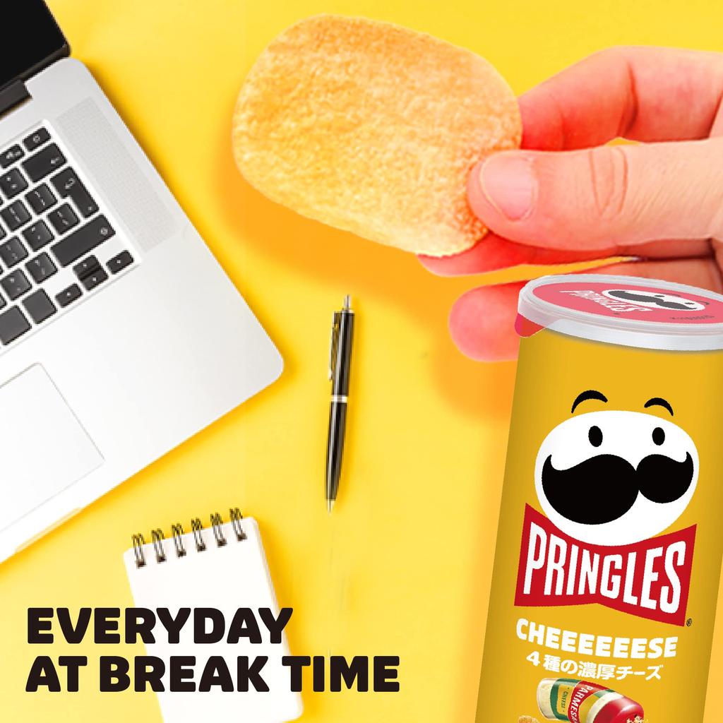 Kellogg Pringles CHEEEEEESE M банка 105 г x 8 шт.