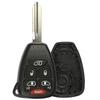 REMOTE KEY SHELL REMPLACEMENT 6 Button for Dodge Caravan, Grand Caravan / Chrysler Town & Country