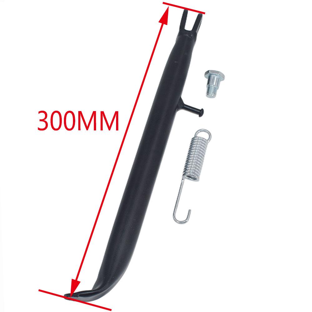 240MM - 420MM Dirt Pit Bike Sidestand with Spring Set 125cc 110cc 140cc for BSE Side Kick Stand for TTR 10 12 14 16 Inch