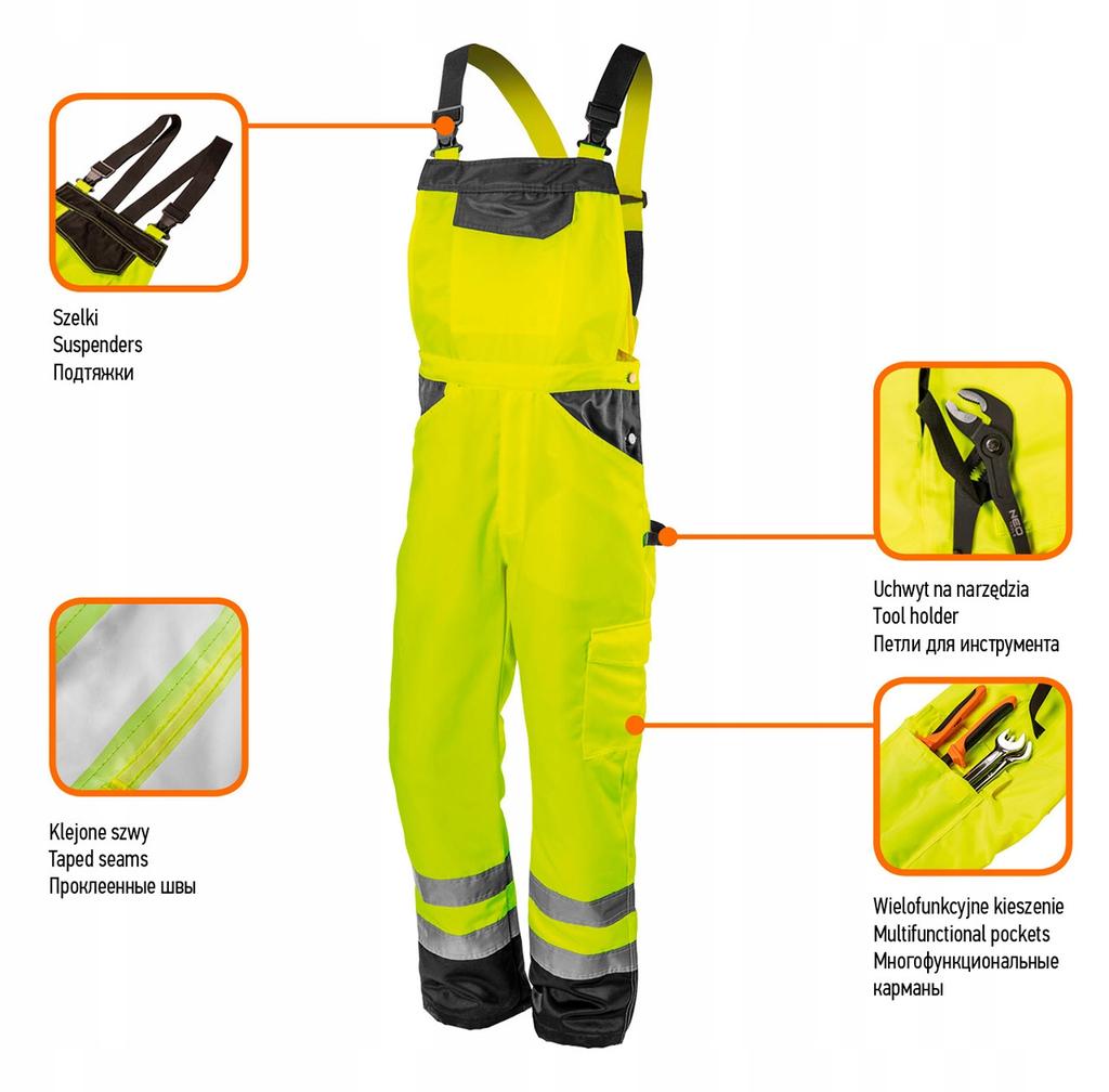 Safety Dungarees, Neo 81-777- 1 Pc