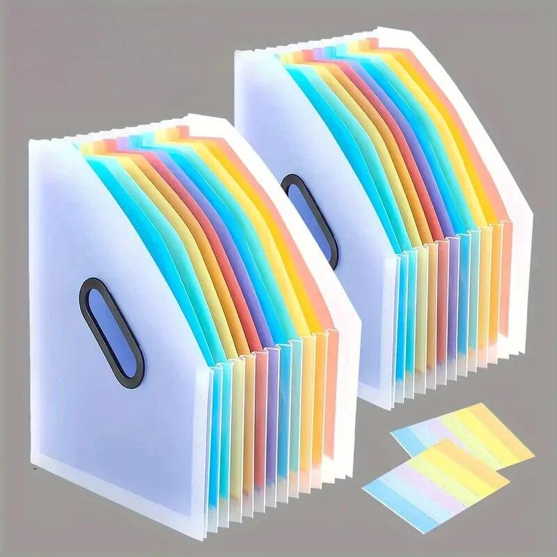 1 шт. Вертикальная портативная папка, расширяемая сумка для органов, многослойный органайзер для документов для студентов, доступны офисные файлы