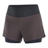 Comfortable Versatile Commuting Casual Shorts Women Shorts Coffee-Bean LC2438300
