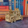 3D деревянная головоломка, модель автодома для сражений, модель для самостоятельной сборки, Апокалиптический мех-танк, 3D модель-головоломка, бронированная машина