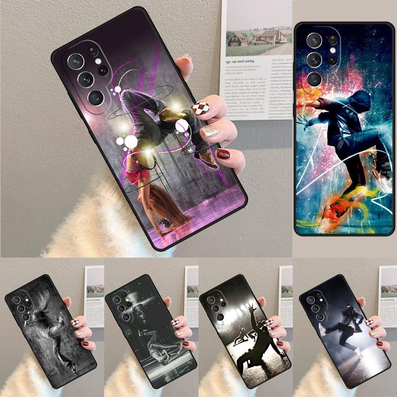 Крутой чехол для телефона Hip Hop Break dance для Samsung Galaxy note 10 pro S26 Ultra S23 S24 FE S25 S21 S22 PLUS ударопрочный