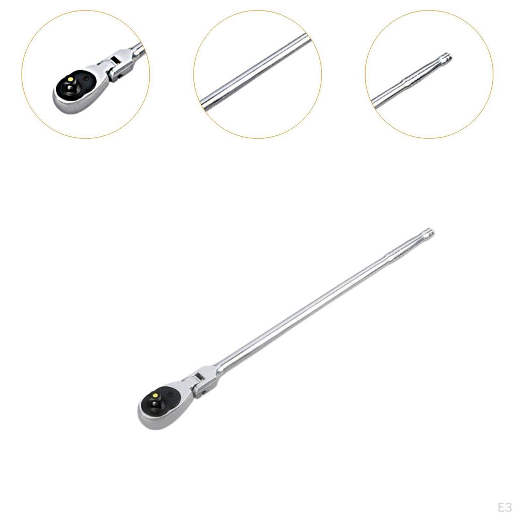 Drive Ratchet Wrench 72 Tooth Portable Adapter Accessories Automotive Maintenance for