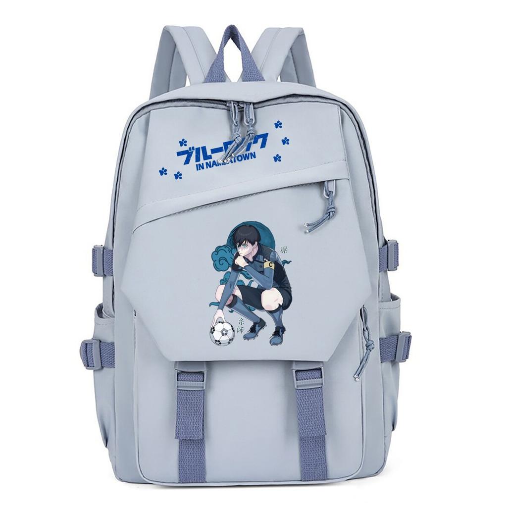 Animation Peripheral Style School Bag Campus Male And Female Students Casual Versatile Composite Cloth Backpack