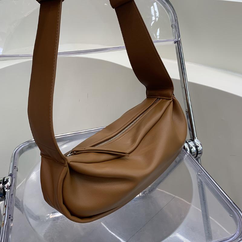 Новые женские мягкие сумки из искусственной кожи на плечо подмышками в стиле ретро, ​​женские сумки-подушки, кошельки и сумки