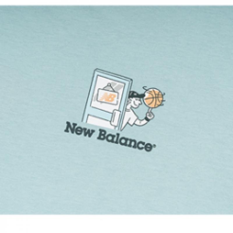 New Balance Футболка с коротким рукавом Uni Nb Boy BaskeTball Shop Nbnef21563 84