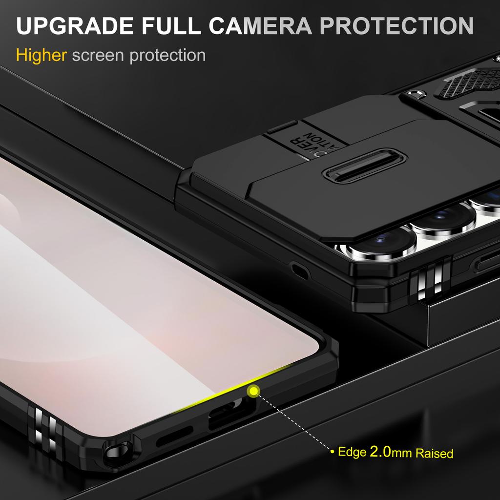 Чехол для телефона Samsung Galaxy S26 Ultra S25 Plus S24 FE S23 S22 S21 Ultra A57 5G A17 A37 A56 A36 A16 с держателем-кольцом для пальца