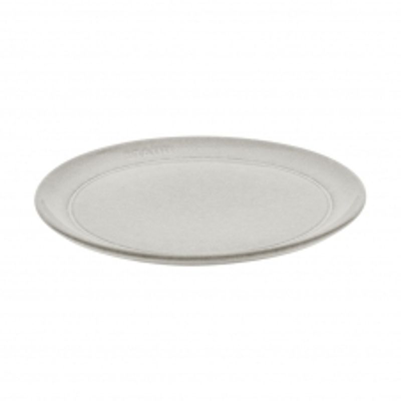 Staub DINING LINE Ceramic Plate Flat 20cm (White Truffle)