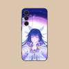 G-Genshin Impact C-Колумбина Чехол для телефона для Samsung S25,24,21,22,23,20,S30,Ultra,Plus, Fe,5G Силиконовый чехол