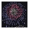 Miyamoto-Towel Kenema Tenugui Hand Towel, Bone Sake Fireworks, 35x90cm, Made in Japan