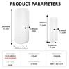 Tuya WiFi Magnetic Door Contact Sensor Wireless Window Entry Detector Smart Home Security Alarm with APP Remote Notification
