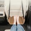 1 шт. Регулируемая подставка для ног на заднее сиденье автомобиля с милым дизайном в виде медведя - портативная подставка для ног в транспортном средстве для комфорта в бизнесе и путешествиях