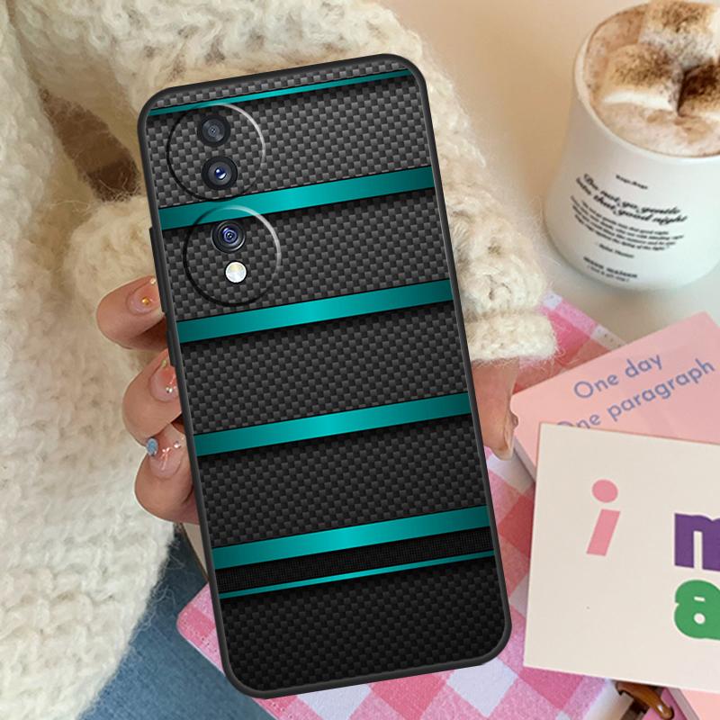Чехол для Honor Magic 5 6 7 8 Pro с рисунком под карбон Для Honor 400 200 Lite 50 70 90 X8c X8b X9a X9b X9c X9d Win