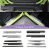 Car Door Sill Guards Threshold Strip Stainless Steel Door Entry Guards For Suzuki Jimny 2019-2023 Accessories, 2pcs (Black)