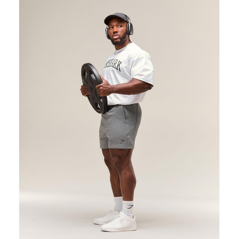 Gymshark Power 5 шорты Charcoal Core Marl A2c9b Gbbb