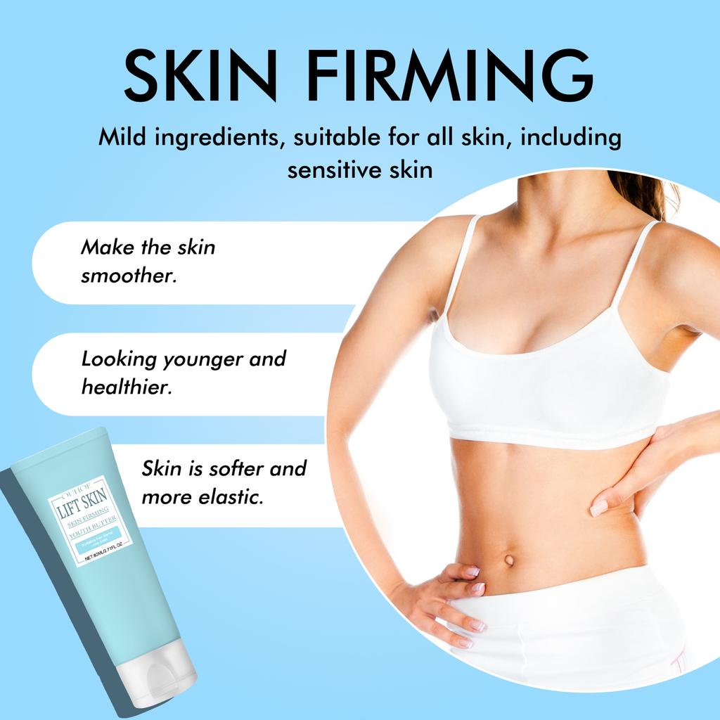 OUHOE Youth Butter Body Cream Collagen Hyaluronic Acid Anti‑Wrinkle Firming Brighten Rejuvenat Anti‑Aging Moisturize Body Lotion
