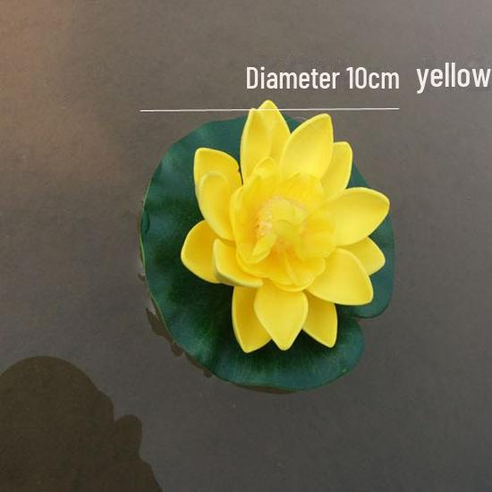 Искусственные листья лотоса в виде кувшинки для декора бассейнов и буддийских подношений
