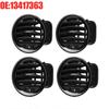 4PCS BLACK INTERIOR AIR VENT NOZZLE / GRILLE / COCER FOR OPEL Vauxhall ADAM / CORSA D - 2201099