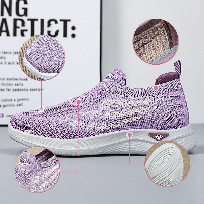 Shoes Women's Summer Single Shoes Couple Shoes Sports Shoes One Step Comfortable Casual Elderly Shoes