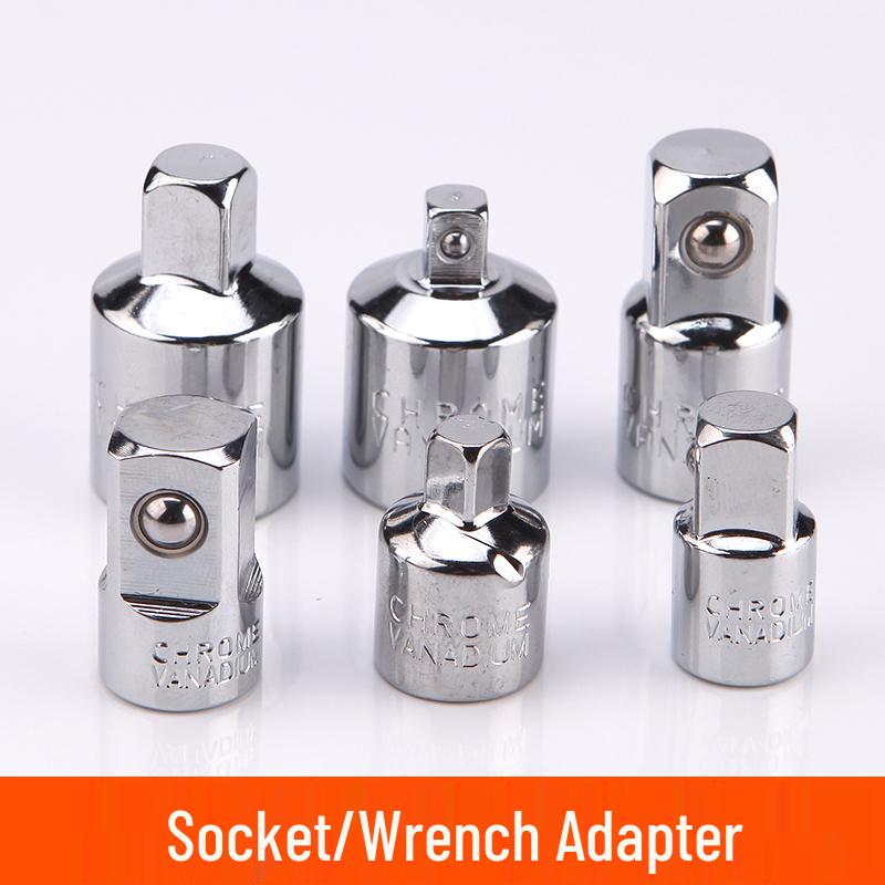 Универсальный адаптер для головок под трещотку: 1/2" на 3/8" на 1/4"