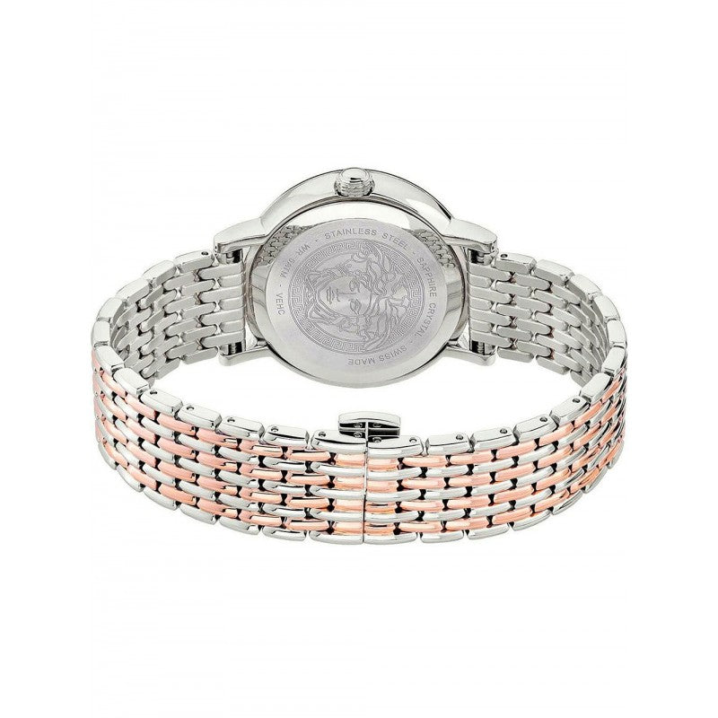 Versace Женские двухцветные кварцевые часы Virtus 36 мм VEHC00519