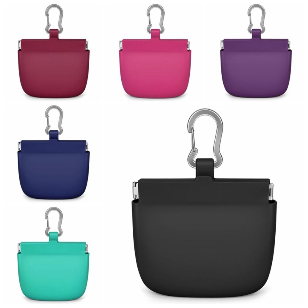 with Pull Tab Dog Treat Pouch Silicone Dog Treat Bags New Dog Training Treat Pouch for Pet Walking