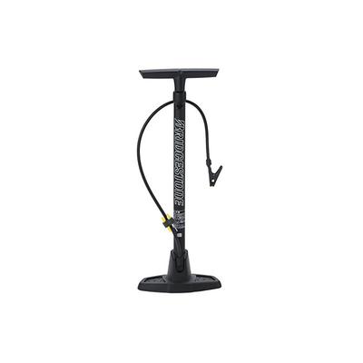 Bridgestone Smart Pump Черный Велосипедный Насос с Адаптером для Мячей/Надувных Изделий, Клапан Schrader, PM-501 A402223BL [Стандарт SG]