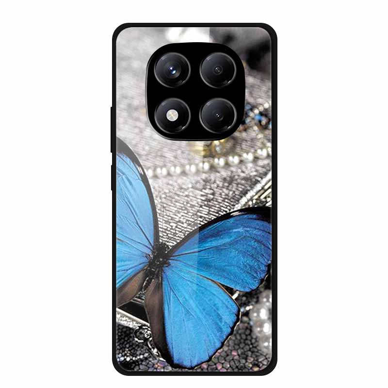 Роскошный Чехол Для Redmi Note 14 Pro 4G Чехол Из Закаленного Стекла Для Xiaomi Redmi Note14 Pro 4G Чехлы Для Телефона Модный Защитный fundas
