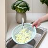 Multifunctional Double-Layer Drain Basket for Washing Fruits, Vegetables, and Rice