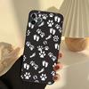 Dog foot Paw Colorful Pattern Case For iPhone 11 12 13 14 15 16 Pro Max Cover For iPhone 13 12 Mini XR X XS Max Plus