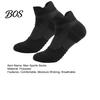 Outdoor Sports Crew Socks Men Socks, Athletic Cushioned for Running Basketball Breathable Mesh And Training, Moisture Wicking Compression Daily