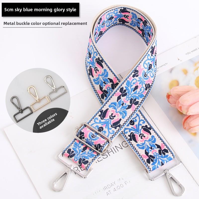 Ремень для сумки из бычьего рога шириной 5 см - регулируемый плечевой ремень для женских сумок