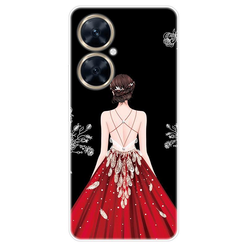 Для Huawei nova 11i nova11i чехол Мягкая силиконовая задняя крышка Чехол для телефона с рисунком из мультфильма Разнообразие