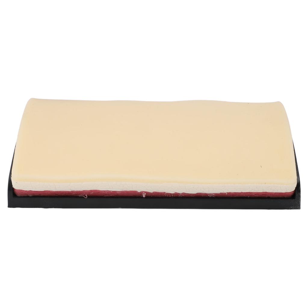 Faux Skin Practice Pad Arc Solid Multifunctional High Strength Silicone Practice Skin for Cosplay