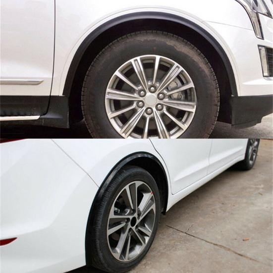 2 шт. 2 см x 1,5 м универсальная шина для бровей, полоса для колес автомобиля, защита для крыла, брызговик
