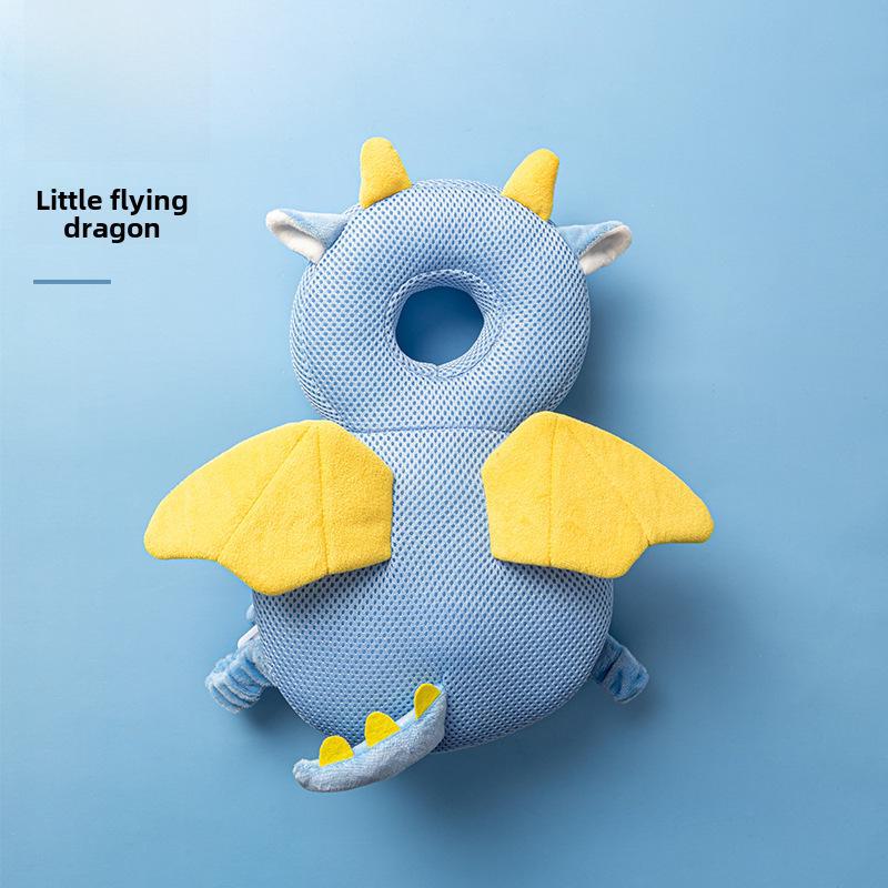 Подушка для защиты головы от падения - дышащая, с дизайном в виде бабочки для малышей, которые учатся ходить