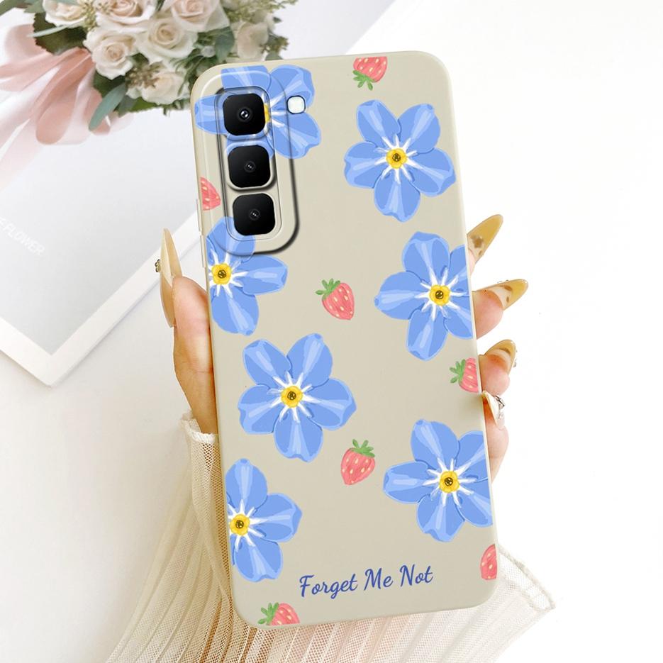 Чехол для Infinix Hot 70 5G X6895 X6895B Красивая Девушка Подсолнухи Рисованный Чехол Мягкий ТПУ Чехол для Телефона Для Infinix Hot 70 Hot70 Fundas