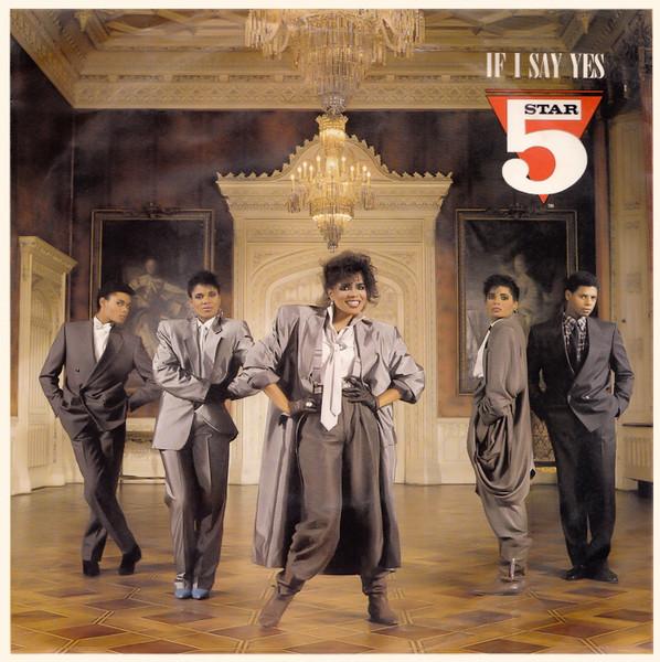 7-дюймовая пластинка FIVE STAR - If I Say Yes PB40981 Палатка, RCA 1986 UK Танцевальная и Электронная Б/У