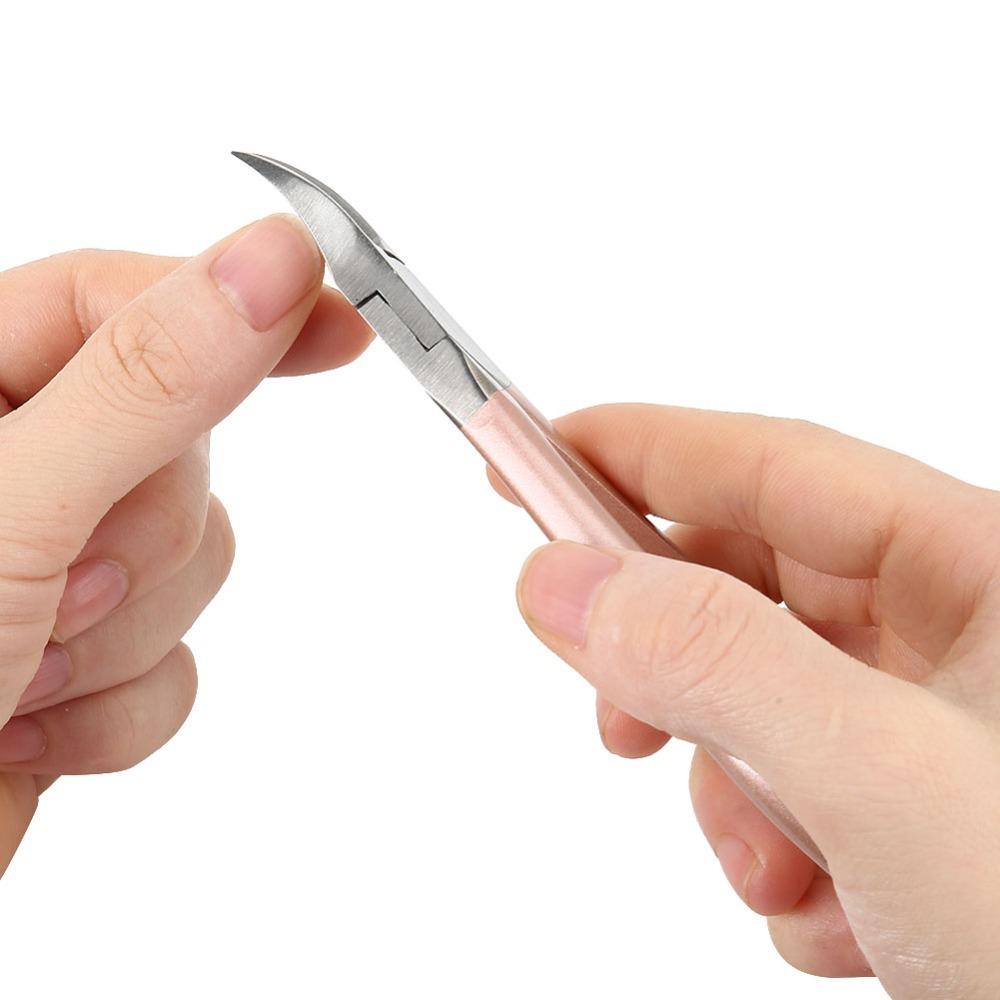 Built-In Spring Structure Eagle Beak Cuticle Nipper Professional Pedicure Salon Maintenance