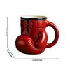 Weird Boxing Gloves Mug Stainless Steel Coffee Cup Resin Handicrafts Desktop Ornaments Funny Coffee Mugs