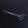 Новый 18 см рыболовный зажим из нержавеющей стали с изогнутым наконечником, кровоостанавливающий зажим, щипцы, плоскогубцы