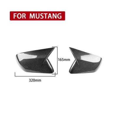 Накладки на боковые зеркала для Ford Mustang со светодиодным сигналом 2015-2022 Версия для США